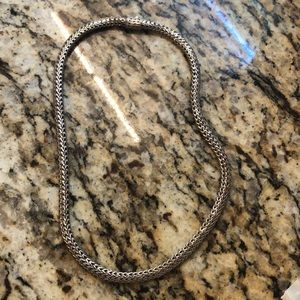 John Hardy 18 inch weave necklace.